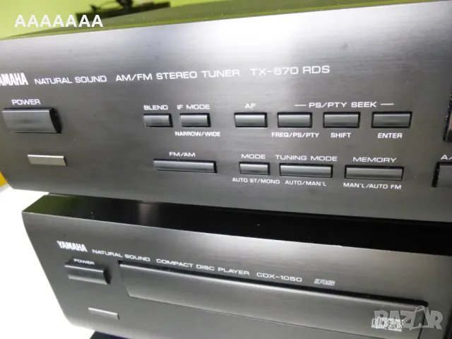 TUNER YAMAHA TX-670 RDS, снимка 3 - Ресийвъри, усилватели, смесителни пултове - 50213161