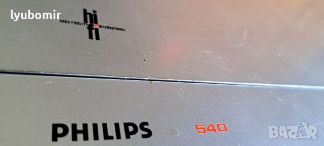 Усилвател Philips 540, снимка 2 - Ресийвъри, усилватели, смесителни пултове - 40610858