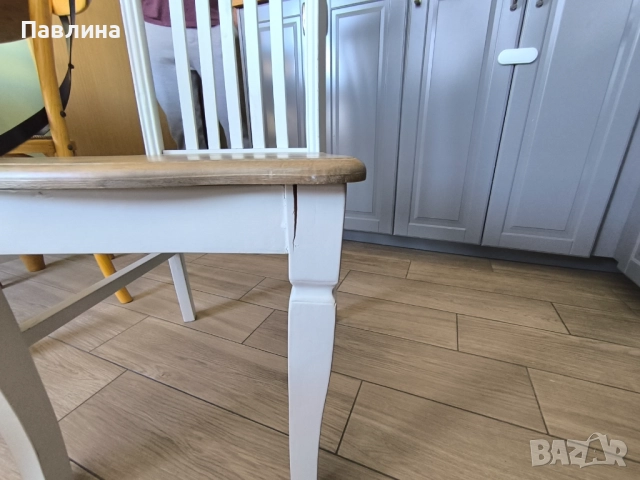 Трапезна маса с 4 стола, снимка 7 - Маси - 52264525