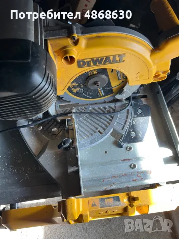 Настолен циркуляр Dewalt, снимка 3 - Циркуляри - 56404811