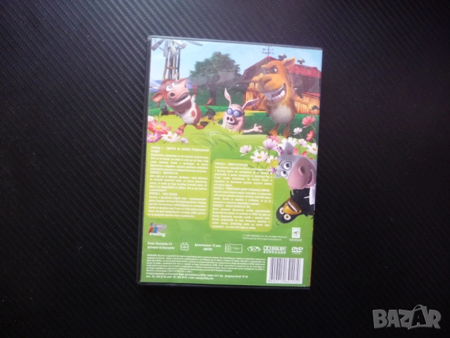  Веселата ферма DVD филм за домашните животни забавен весел игри животинки ранчо приятели анимация, снимка 3 - Анимации - 53089938