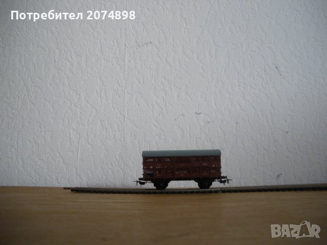 Закрит товарен вагон за превоз на животни, мащаб НО 1:87 в Колекции в ...