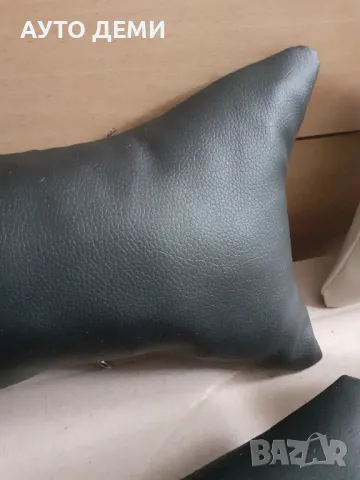 ТОП Цена за 2 броя-14 лв / изцяло кожени възглавнички за седалка на автомобил кола, снимка 14 - Аксесоари и консумативи - 49167666