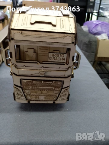Подаръчен камион с възможност за персонализация , снимка 6 - Аксесоари и консумативи - 50453597