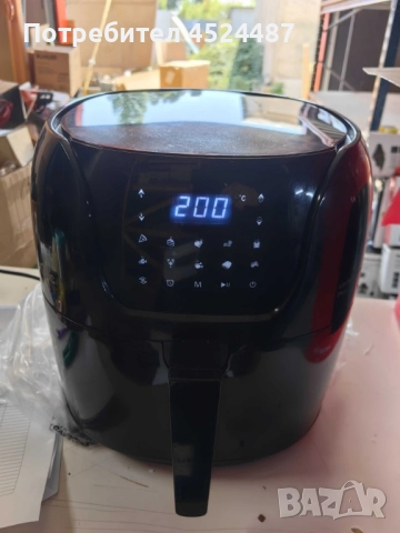 Еър фрайър Solac Léviter Digital 7 Plus – 7,4L капацитет, 1800W мощност , снимка 7 - Фритюрници - 51605341