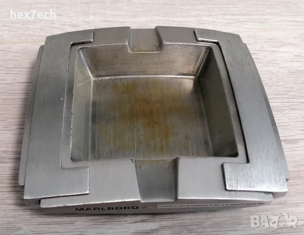 ❤️ ⭐ Метален пепелник Marlboro ⭐ ❤️