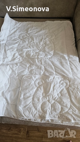 Олекотена завивка + възглавница 