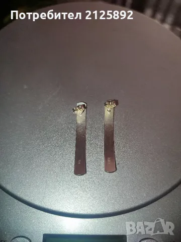 Сребърни обеци , снимка 12 - Обеци - 49941001