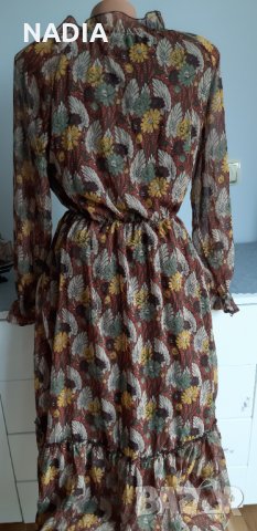 ^Рокля в цветове, снимка 3 - Рокли - 34181020