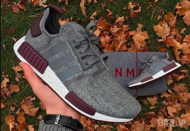 маратонки  Adidas NMD_R1 ‘Wool’   номер 48 , снимка 2 - Маратонки - 47519892
