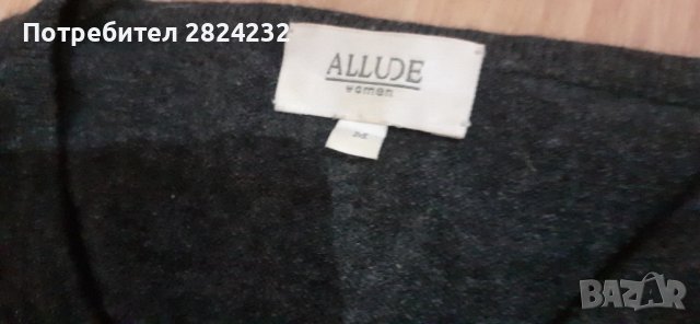 Кашмирена блуза на ALLUDE, снимка 4 - Блузи с дълъг ръкав и пуловери - 42316943