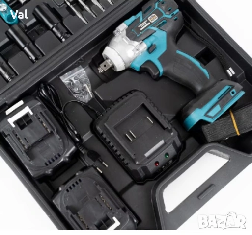 Акумулаторен гайковерт KraftRoyal 36V - Мощен и многофункционален инструмент с комплект аксесоари , снимка 4 - Винтоверти - 53671547