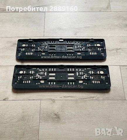 Оригинални подложки за номера на Mercedes/BMW/ Ferrari/Audi, снимка 18 - Аксесоари и консумативи - 33315133