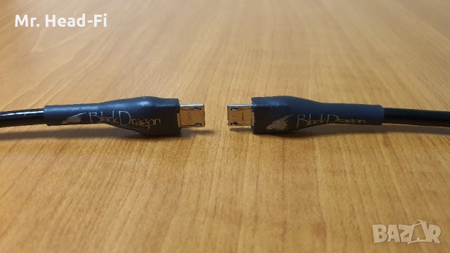 Moon Audio Black Dragon Micro USB to Micro USB аудио кабел, снимка 2 - Други - 34406044