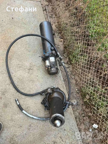 Хидравлична станция (помпа) и крик, снимка 2 - Части - 53473656