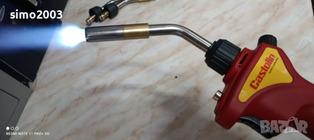 Мап газ горелка 2100°С за малко пари!, снимка 9 - Поялници и запояване - 52565154