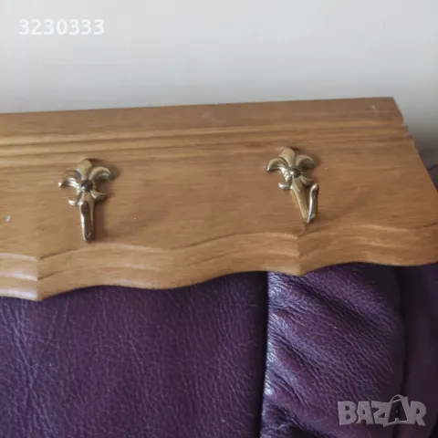 Дървена закачалка , снимка 5 - Аксесоари за кухня - 48690131