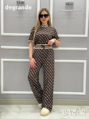 ВИДЕО НА МОДЕЛА Дамски сет от 2 части Guess, снимка 3 - Спортни екипи - 52592620