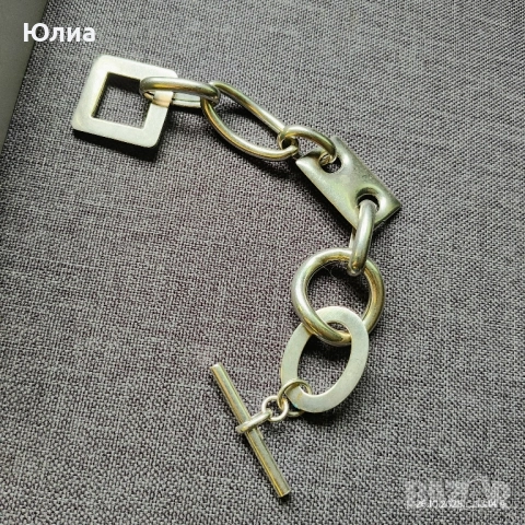 Сребро от лична колекция с маркировка 925, снимка 4 - Гривни - 52521633