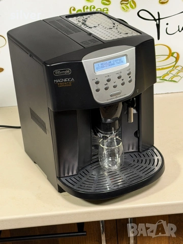 Кафемашина кафе автомат delonghi magnifica pronto с гаранция, снимка 10 - Кафемашини - 53456277