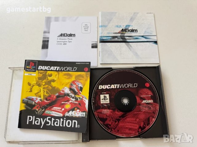 Ducati World за PS1, снимка 3 - Игри за PlayStation - 51358999