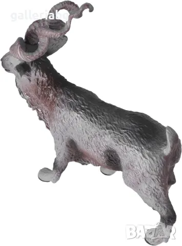 Фигурка на Винторог козел - Мархор, снимка 3 - Фигурки - 49686999