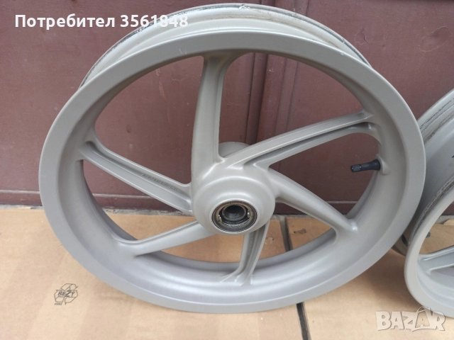 Джанти Grimeca от Cagiva mito 17MT x 4.00 и 17MT x 3.00 в много добро състояние., снимка 8 - Гуми и джанти - 52623074