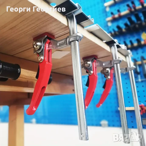 Стяга дърводелска автоматична с тресчотка  1 бр., снимка 6 - Стяги - 50715049