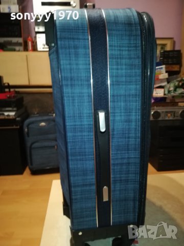 КУФАР 65Х42Х22СМ-СИН ДЕНИМ 1808231730, снимка 10 - Куфари - 41896424