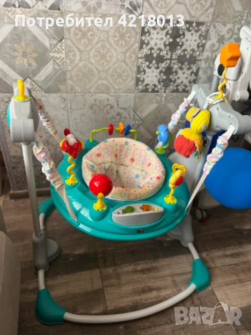 Moni Бебешко бънджи Vista Turquoise