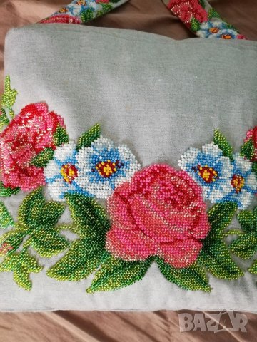 Дамска чанта с мъниста , снимка 9 - Чанти - 35760410