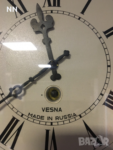 Старинен стенен часовник “VESNA”, снимка 2 - Антикварни и старинни предмети - 36161121