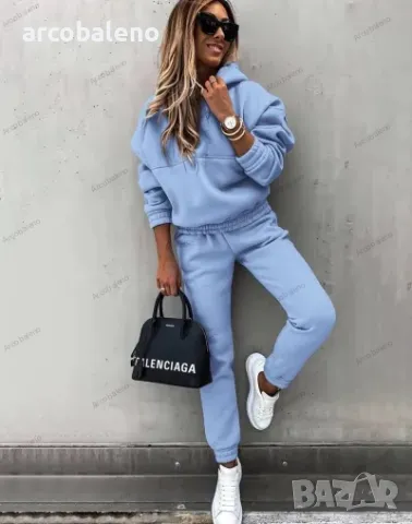 Дамски моден комплект от две части, 7цвята , снимка 11 - Комплекти - 47850125