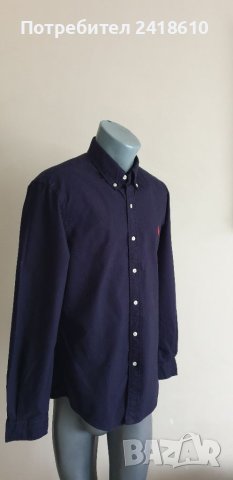 POLO Ralph Lauren Pique Cotton Slim Fit Mens Size M ОРИГИНАЛ! НОВО! Мъжка Риза!, снимка 9 - Ризи - 41457459