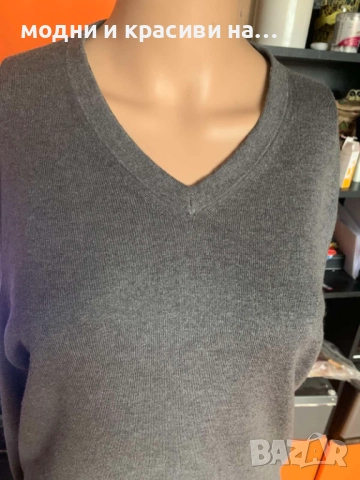 Мъжки пуловер Banana Republic, размер М (коприна, кашмир), снимка 2 - Пуловери - 52289191
