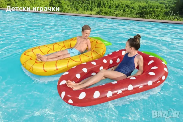Надуваем дюшек Bestway Sweet Summer,186x112 см, ананас/ягода, снимка 1