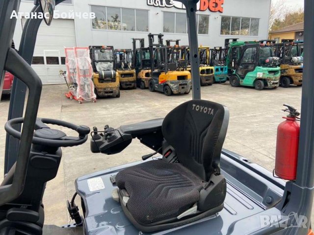 електрокар TOYOTA 1800 кг 2016 г гаранция 12 месеца , снимка 9 - Индустриална техника - 34521862