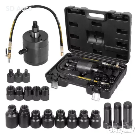 Комплект пневматичен обратен чук за вадене на дизелови инжектори, снимка 2 - Аксесоари и консумативи - 48361901