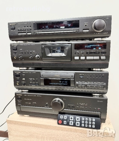 🔊ТОП ретро аудио система - сет TECHNICS Class AA - усилвател, CD плеър, триглав дек и тунер, опция , снимка 2 - Аудиосистеми - 52855668