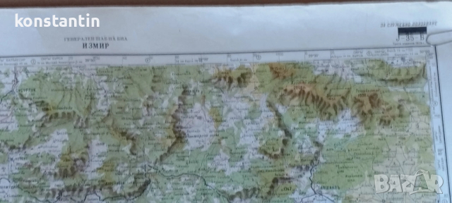 КАРТА ИЗМИР/ТУРЦИЯ