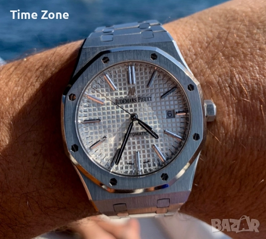 Audemars Piguet Royal Oak 41mm Steel White Dial Automatic Различни Варианти, снимка 12 - Мъжки - 48183763