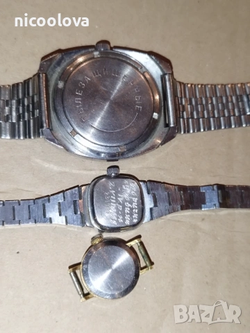 Неработещи часовници ЧАЙКА , снимка 2 - Антикварни и старинни предмети - 53803346
