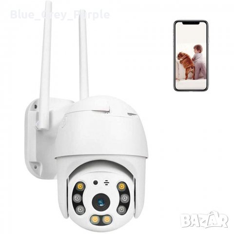 Въртяща Wifi IP 66 HD водоусточива камера със сензор за движение, снимка 3 - Други стоки за дома - 39879030