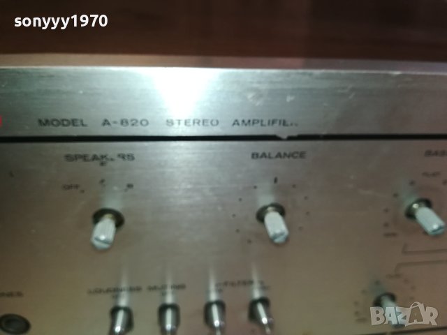 ЯПОНСКИ УСИЛВАТЕЛ С ЯКИ ТРАНЗОВЕ 2802240834, снимка 18 - Ресийвъри, усилватели, смесителни пултове - 44506261