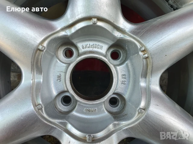 Джанти Пежо 4x108x6,5J15ет12, снимка 7 - Гуми и джанти - 50871074