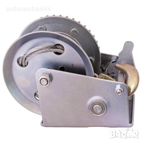 РЪЧНА ЛЕБЕДКА СЪС СТОМАНЕНО ВЪЖЕ 1200LBS, снимка 3 - Аксесоари и консумативи - 41644881