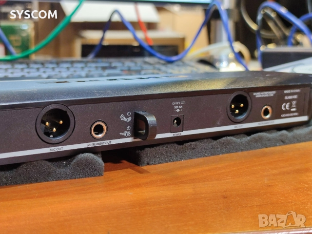 Shure blx88 микрофонен приемник, снимка 5 - Микрофони - 52058255