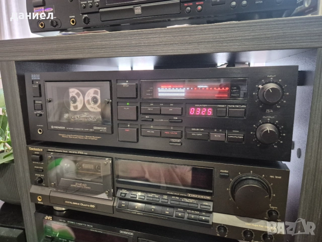 Висок клас триглав касетен дек Pioneer CT-A7X с чудесен външен вид и безупречен технически! , снимка 2 - Декове - 53142274