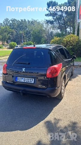 Пежо 207 Бензин , снимка 3 - Автомобили и джипове - 52942514