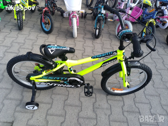 PASSATI Алуминиев велосипед 18" SENTINEL жълт, снимка 3 - Велосипеди - 53772941
